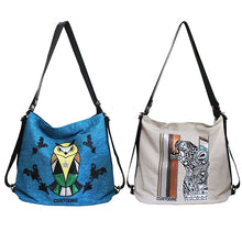 画像をギャラリービューアに読み込む, トートバッグ リュック 2way アニマル C701