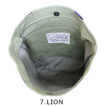 画像をギャラリービューアに読み込む, トートバッグ アニマル C702 BABI Lyre