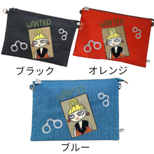 画像をギャラリービューアに読み込む, 新カラー【ブルー】登場!ショルダー クラッチ 2WAYバッグ WANTED LITA リタちゃん L201 BABI Lyre