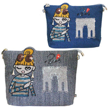 画像をギャラリービューアに読み込む, ショルダー クラッチ 2WAYバッグ リタちゃん 凱旋門風 BABI Lyre