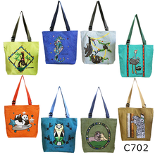 画像をギャラリービューアに読み込む, トートバッグ アニマル C702 BABI Lyre