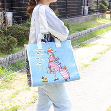 画像をギャラリービューアに読み込む, ★新色で再登場★2ハンドルバッグ ハンド トート 2way travel lita リタちゃん L115 BABI Lyre