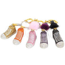 画像をギャラリービューアに読み込む, チャーム キーリング きらきらシューズ
