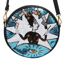 画像をギャラリービューアに読み込む, ポシェット 丸型 スパンコール お人形 0018