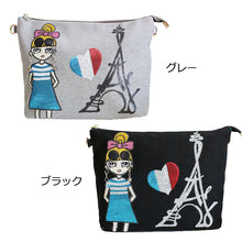 画像をギャラリービューアに読み込む, ショルダーバッグ フランスモチーフ Lita リタちゃん
