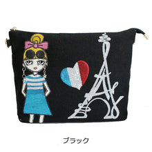 画像をギャラリービューアに読み込む, ショルダーバッグ フランスモチーフ Lita リタちゃん