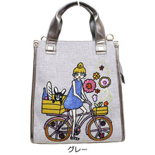 画像をギャラリービューアに読み込む, トートバッグ 2WAY 自転車 LITA リタちゃん L116