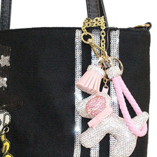 画像をギャラリービューアに読み込む, チャーム キーリング きらきらドッグ