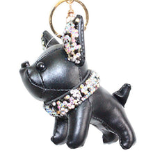 画像をギャラリービューアに読み込む, チャーム キーリング きらきらブルドッグ