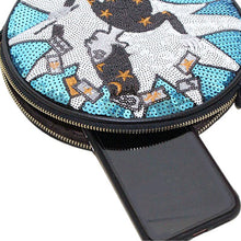 画像をギャラリービューアに読み込む, ポシェット 丸型 スパンコール お人形 0018