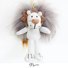 画像をギャラリービューアに読み込む, チャーム キーリング ライオン