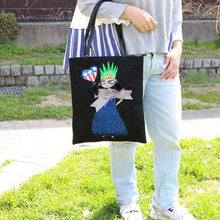 画像をギャラリービューアに読み込む, トートバッグ アメリカ ファーピアス LITA リタちゃん L108