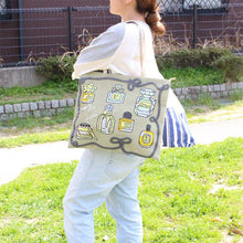 画像をギャラリービューアに読み込む, トートバッグ 香水モチーフ 横型