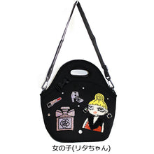 画像をギャラリービューアに読み込む, ハンドバッグ 2WAY メイク LITA リタちゃん KB301-1