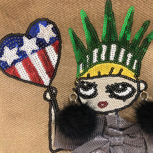 画像をギャラリービューアに読み込む, トートバッグ アメリカ ファーピアス LITA リタちゃん L108