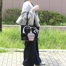 画像をギャラリービューアに読み込む, トートバッグ 香水モチーフ スパンコール