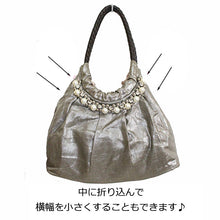 画像をギャラリービューアに読み込む, トートバッグ 軽量 パールモチーフ