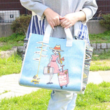 画像をギャラリービューアに読み込む, ★新色で再登場★2ハンドルバッグ ハンド トート 2way travel lita リタちゃん L115 BABI Lyre