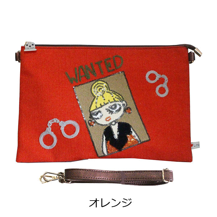 新カラー【ブルー】登場！ショルダー クラッチ 2WAYバッグ