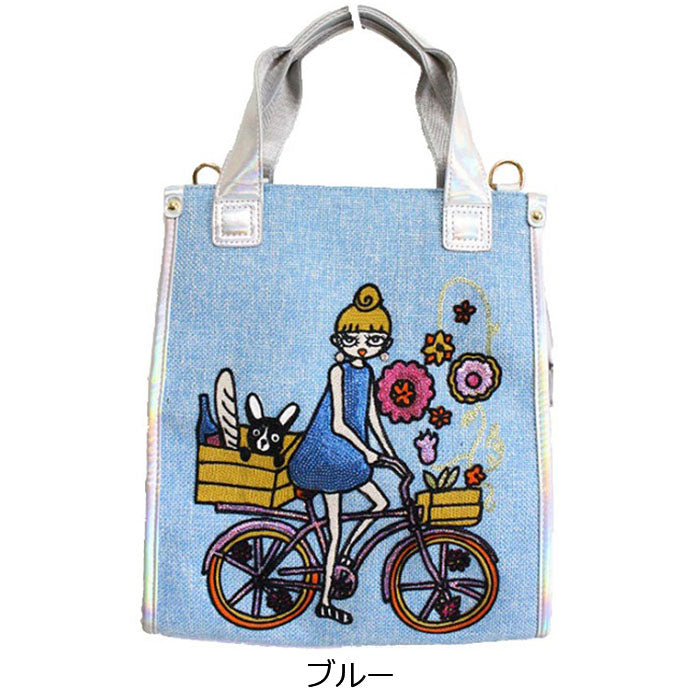 トートバッグ 2WAY 自転車 LITA リタちゃん L116 – babi official